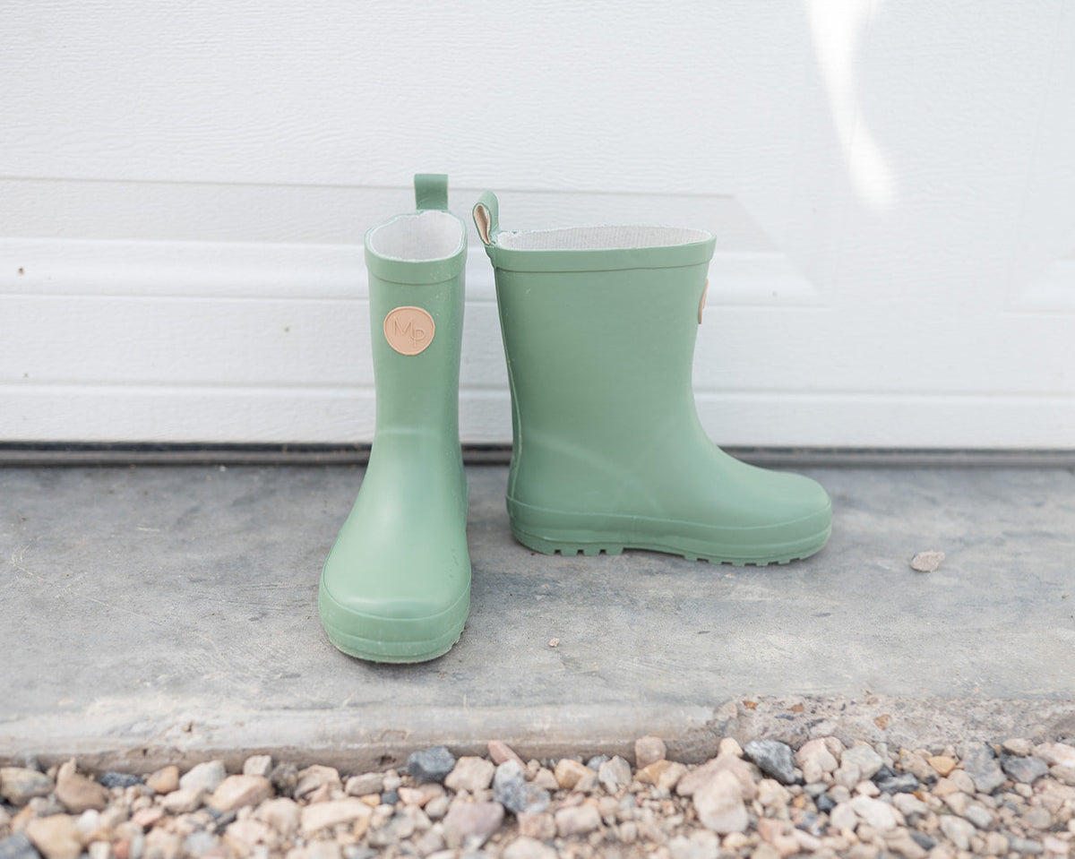 Green | Children's Rain Boot