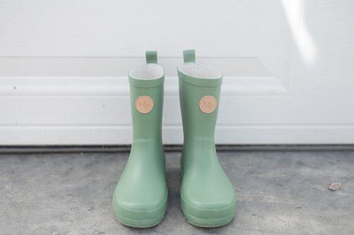 Green | Children's Rain Boot